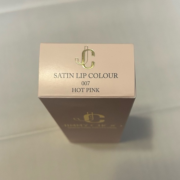 NEW Jimmy Choo Seduction Collection Satin Lip Color Hot Pink (007) UNSEALED - Picture 5 of 7